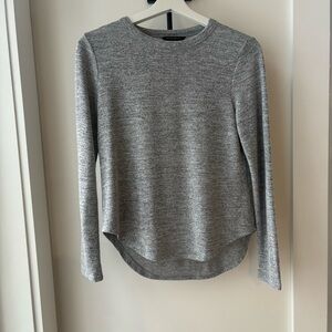 Banana Republic Women’s Long Sleeve Grey Crew Neck